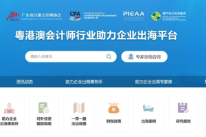 粤港澳会计师行业助力企业出海平台正式上线